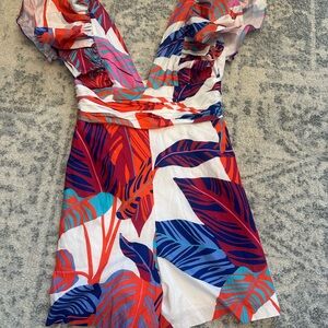 Women’s floral Anthropologie Romper. Size 6. New with tags